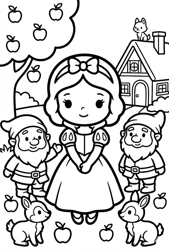 Nàng Bạch Tuyết Nhỏ Bé