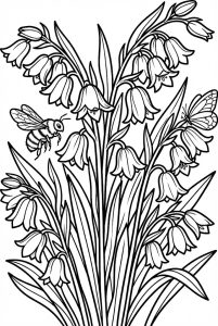 Tô màu Bông Hoa Chuông