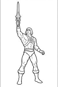 Tô màu Nhân Vật He-Man