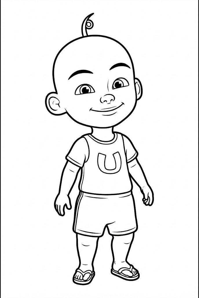 Tô màu Nhân Vật Upin