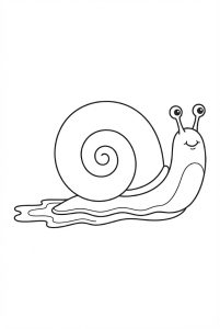Tô màu Ốc Sên Chậm Chạp