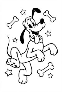 Tô màu Pluto Ngộ Nghĩnh