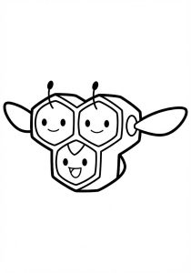 Tô màu Pokemon Combee