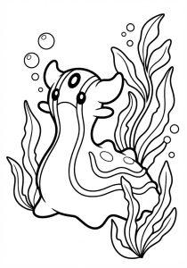 Tô màu Pokemon Gastrodon