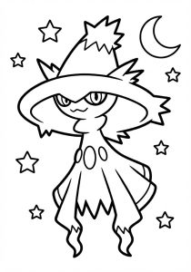 Tô màu Pokemon Mismagius