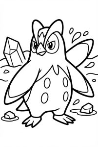 Tô màu Pokemon Prinplup