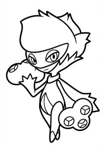 Tô màu Pokemon Roserade