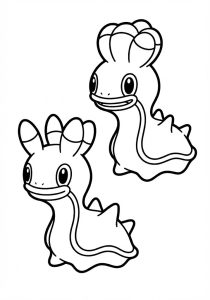 Tô màu Pokemon Shellos