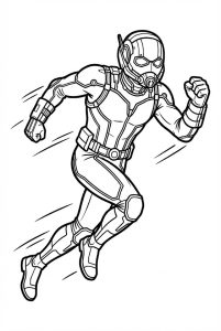 Tô màu người kiến đang chạy