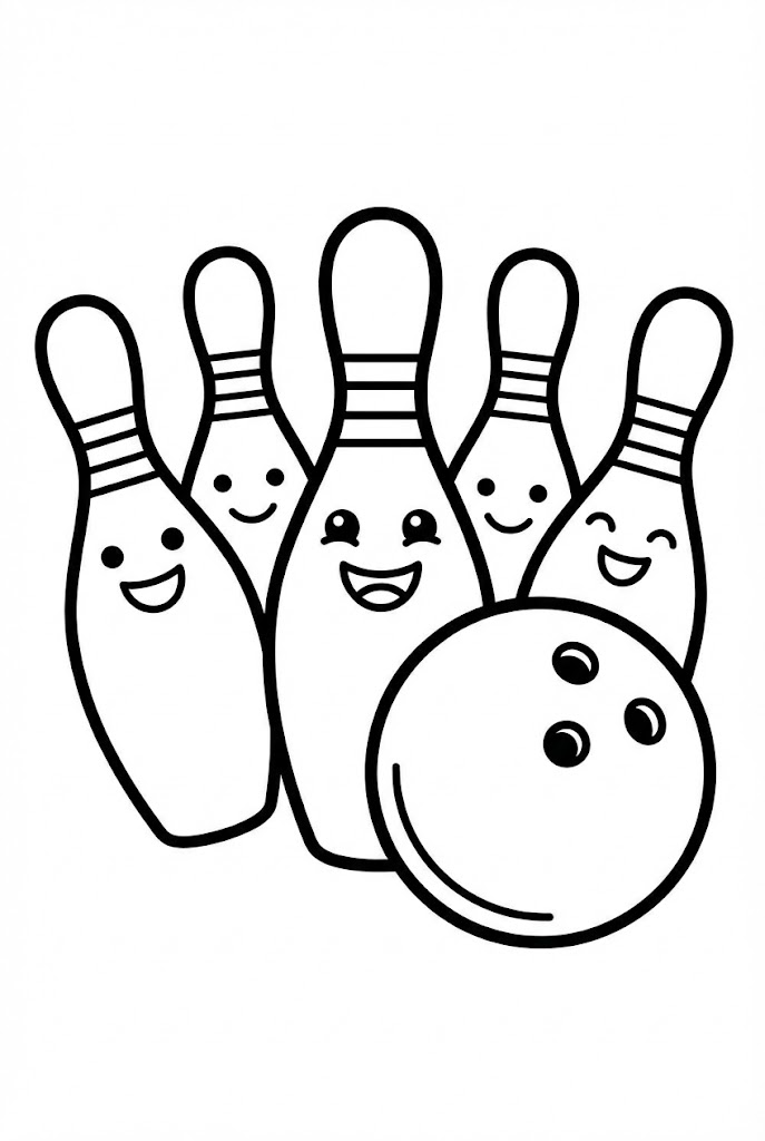 Tô màu những con ki boling