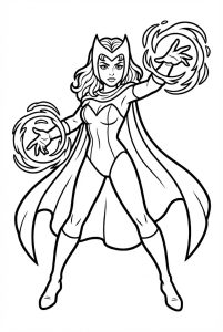 Tô màu phù thủy scarlet