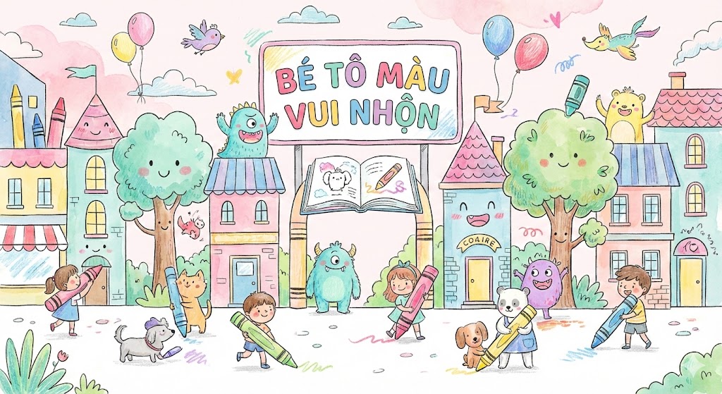 tranhto.com website tô màu