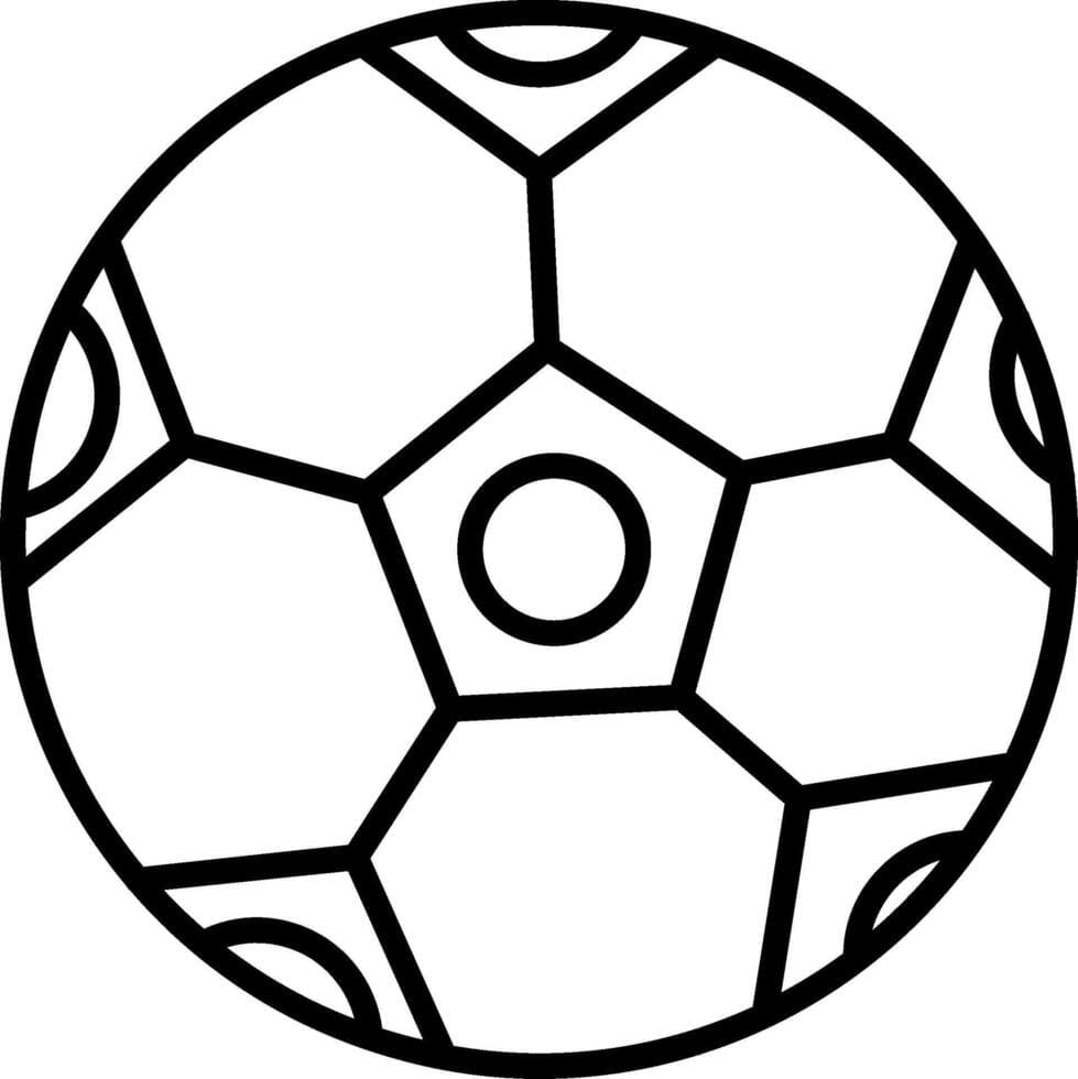 Tô màu Bóng Đá giúp bé rèn luyện khả năng tô màu
