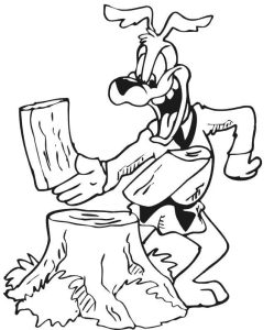 Tô màu Chú Chó Karate dễ thương cho bé