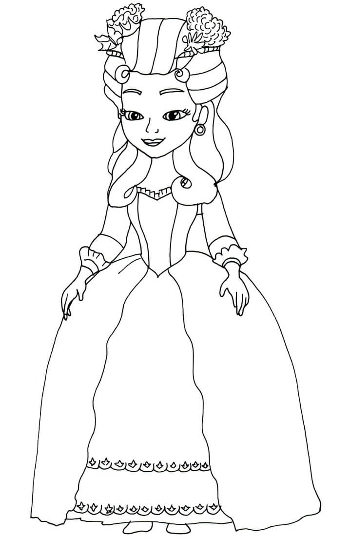 Tô màu Công Chúa Amber Lộng Lẫy