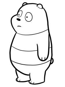 Tô màu Gấu Trúc dễ thương cho bé