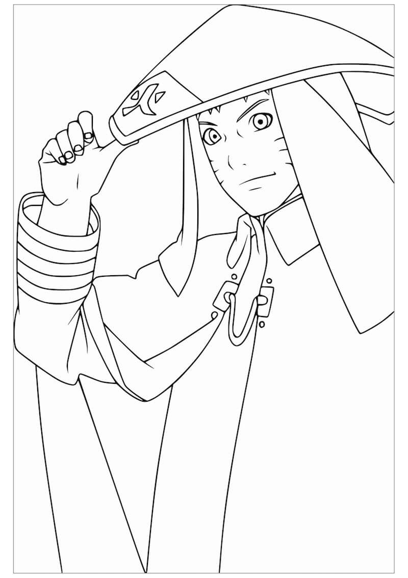 Tô màu Hokage Naruto