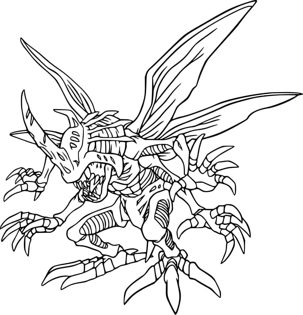 Tô màu Kabuterimon