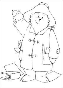 Tô màu Paddington Thân Thiện dễ thương cho bé