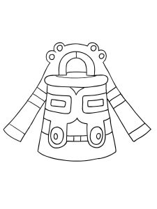 Tô màu Pokemon Bronzong cho bé tập tô