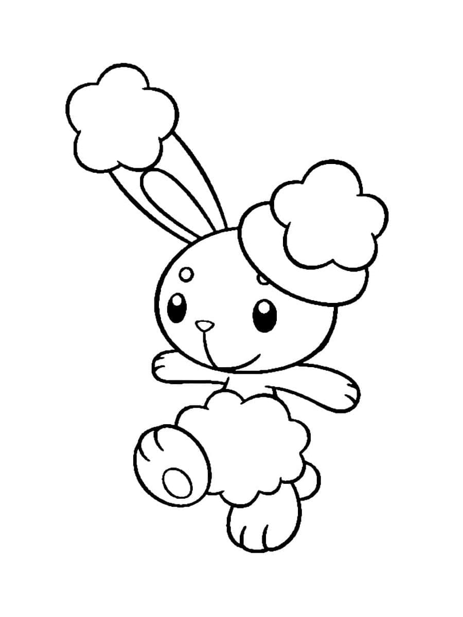 Tô màu Pokemon Buneary