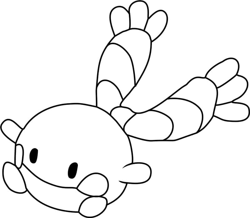 Tô màu Pokemon Chingling 1 Tô màu Pokemon Chingling giúp bé rèn luyện khả năng tô màu