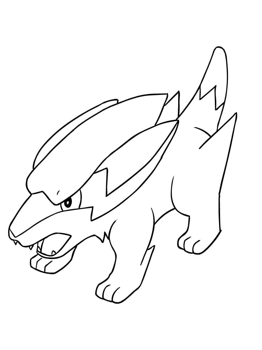 Tô màu Pokemon Electrike