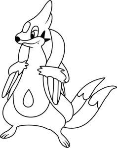 Tô màu Pokemon Floatzel