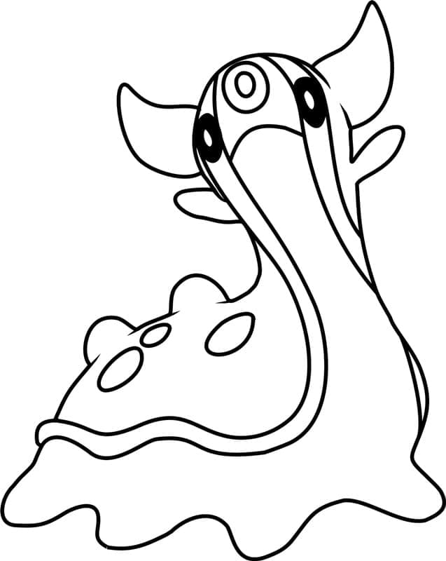 Tô màu Pokemon Gastrodon
