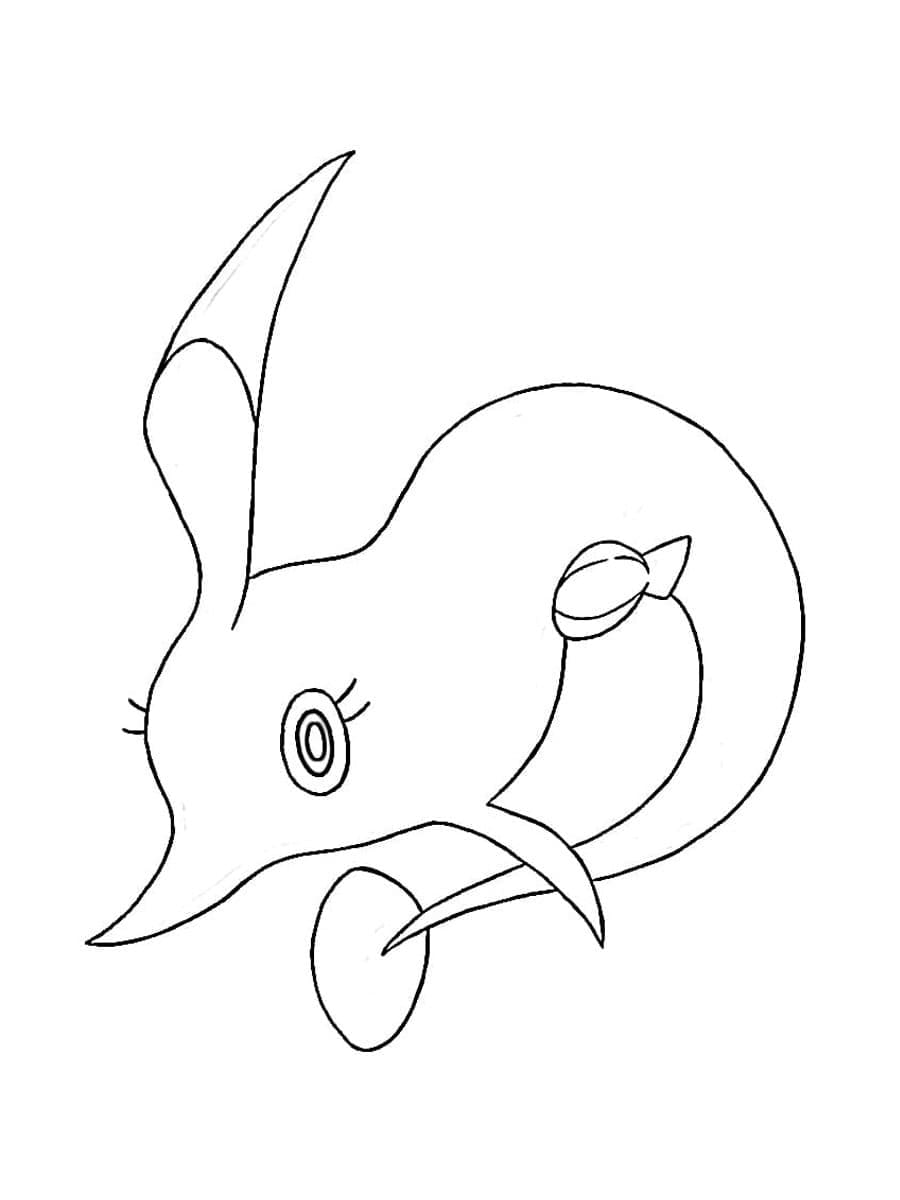 Tô màu Pokemon Gorebyss