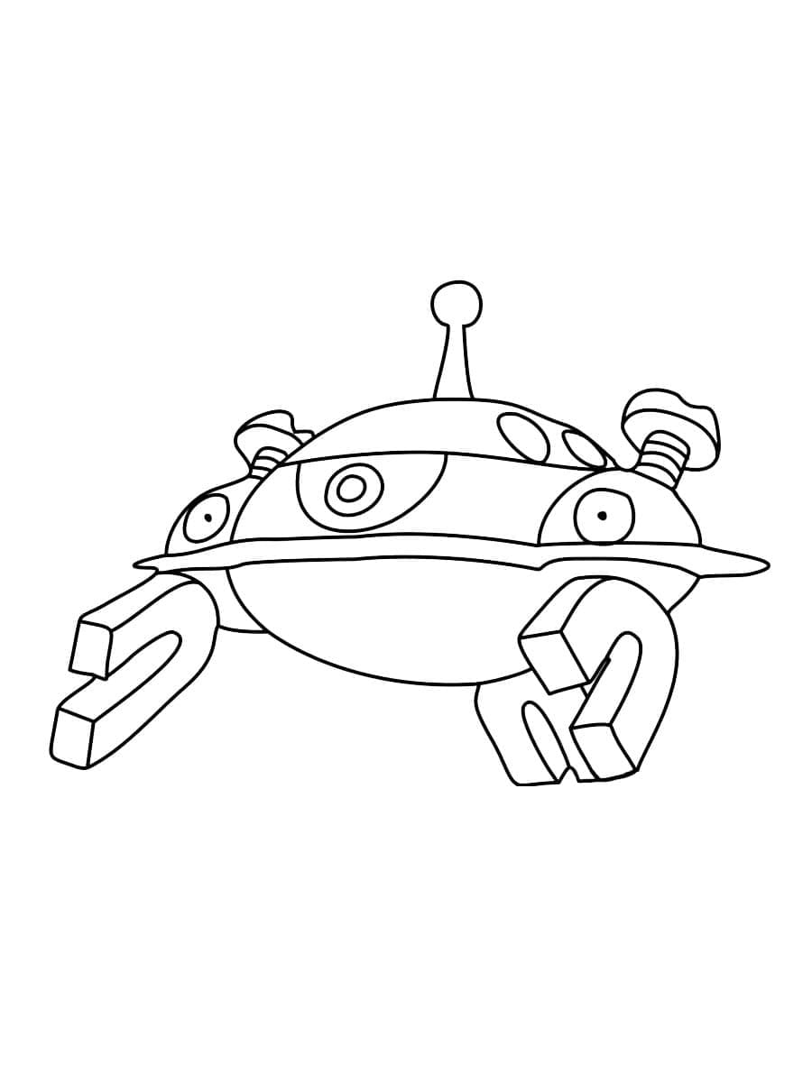 Tô màu Pokemon Magnezone