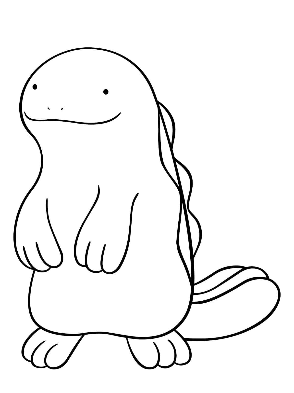 Tô màu Pokemon Quagsire