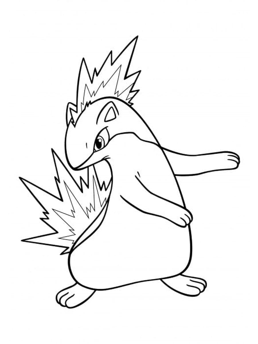 Tô màu Pokemon Quilava