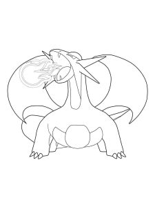 Tô màu Pokemon Salamence