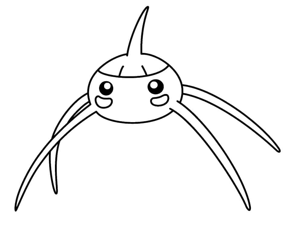 Tô màu Pokemon Surskit giúp bé rèn luyện khả năng tô màu