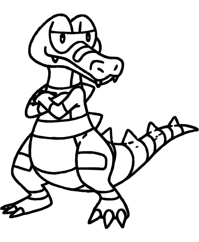 Tô màu pokemon waruviru giúp bé rèn luyện khả năng tô màu