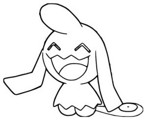 Tô màu Pokemon Wynaut giúp bé rèn luyện khả năng tô màu