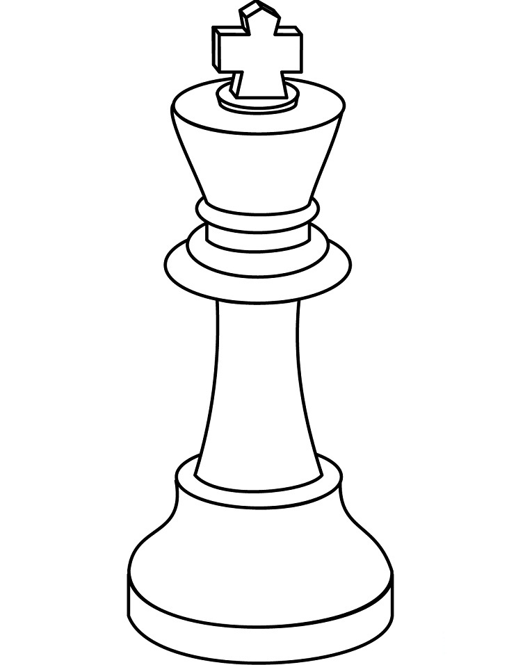 Tô màu quân vua dễ thương cho bé