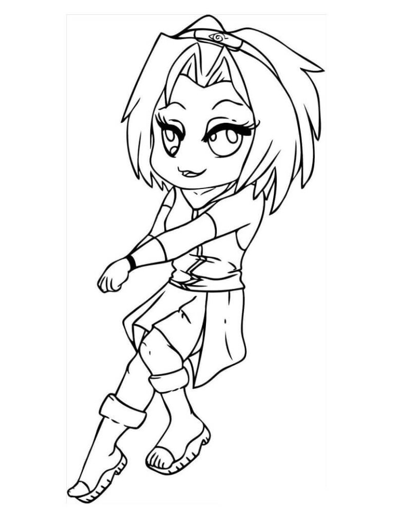 Tô màu Sakura Đáng Yêu giúp bé rèn luyện khả năng tô màu