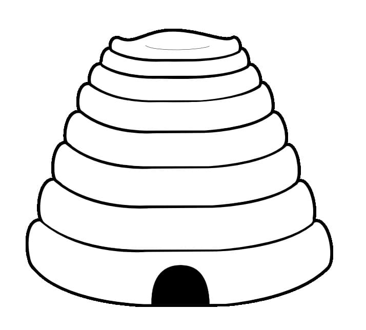 Tô màu Tổ Ong cho bé tập tô