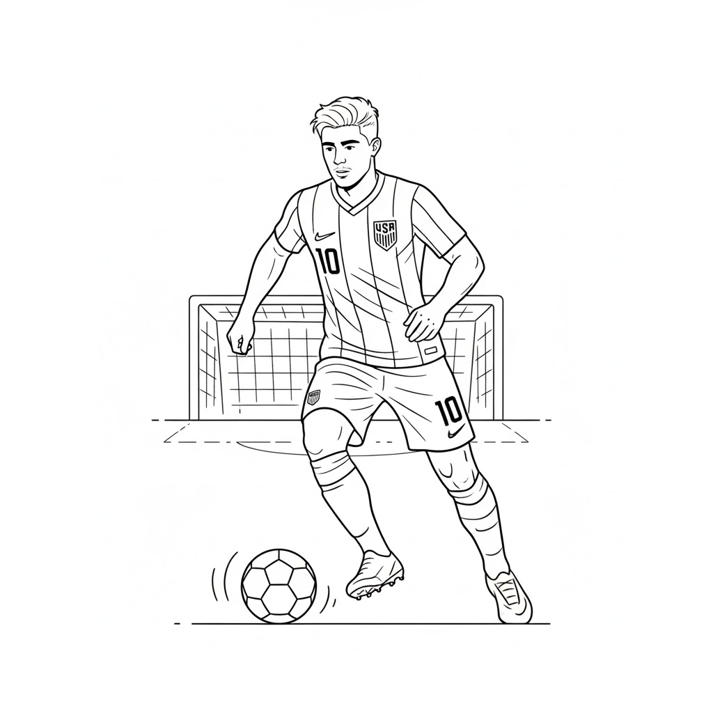 Tranh-To-Mau-Cau-Thu-Bong-Da-Christian-Pulisic