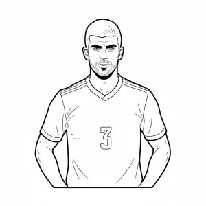 Cầu Thủ Bóng Đá Gerard Pique