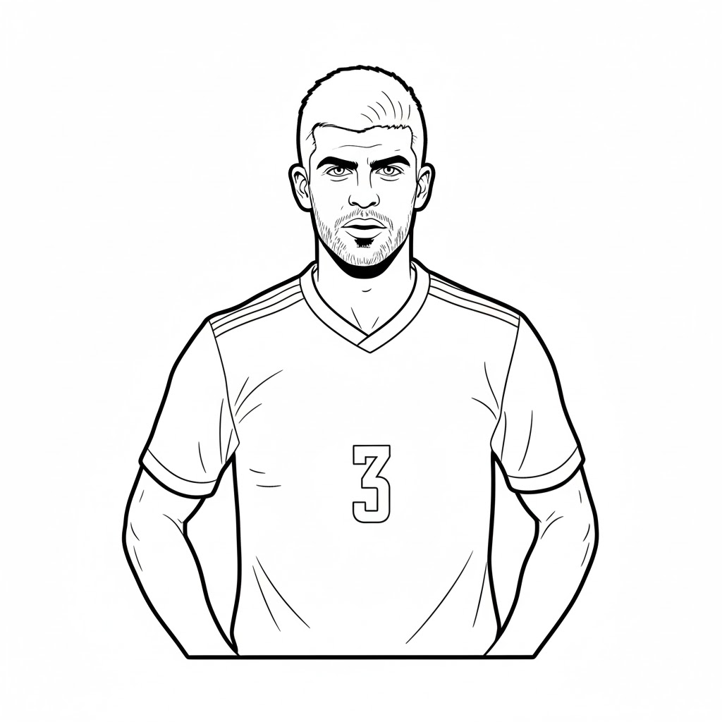 Cầu Thủ Bóng Đá Gerard Pique