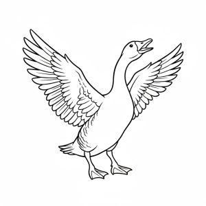 Con Ngỗng Vẫy Cánh