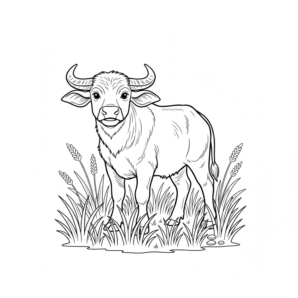 Con Trâu Rừng Con