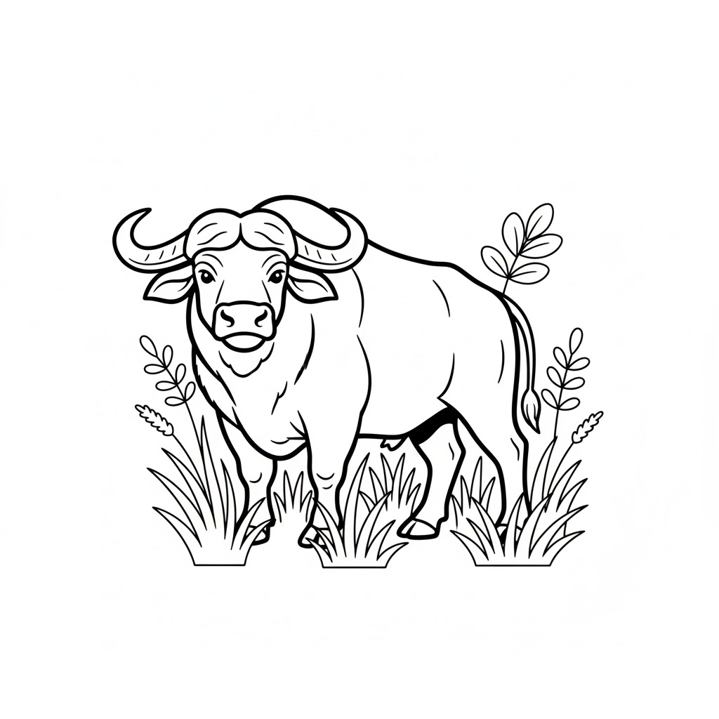 Con Trâu Khỏe Mạnh