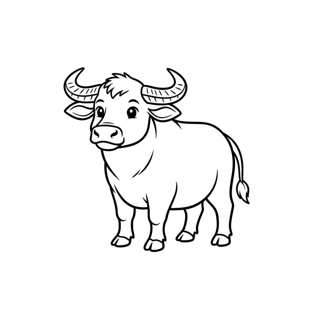 Con Trâu Lùn Rất Đẹp