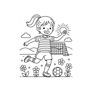 Cô Bé Đá Bóng