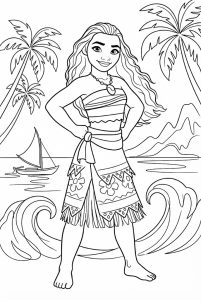 Công Chúa Moana Xinh Đẹp