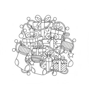 Hộp Quà Giáng Sinh Và Bít Tất